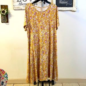 Women’s Large Floral Dress
